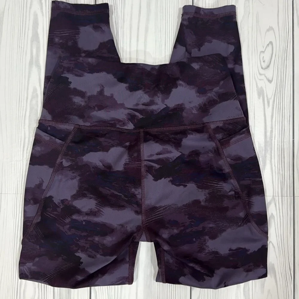 All In Motion Contour Power High Rise 7/8 Legging Cloud Purple Womens SMALL - Picture 6 of 8